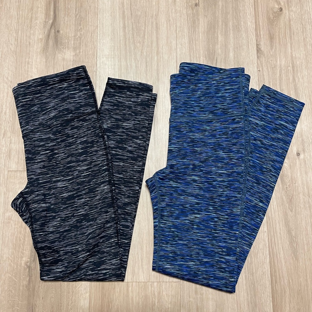 GAP Fit Legging Set in Charcoal & Navy. Women’s Size Small Comfort Soft Workout